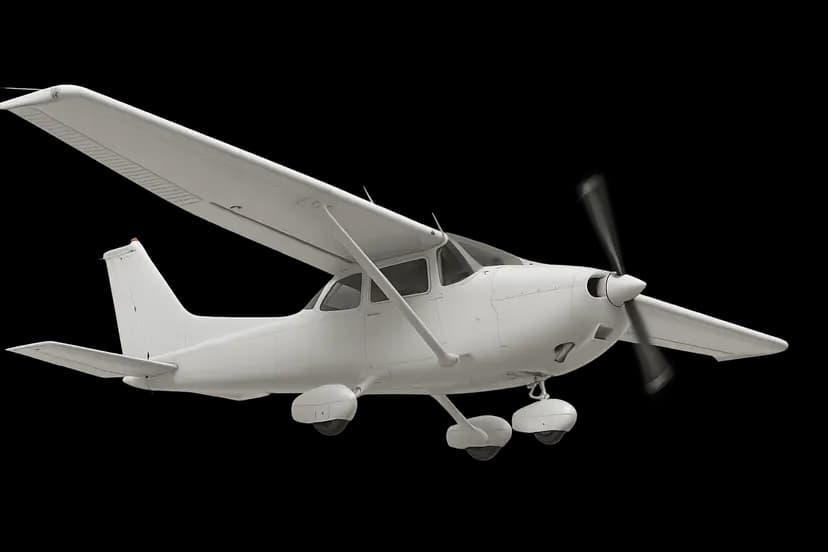 Avión en vuelo, aviación general